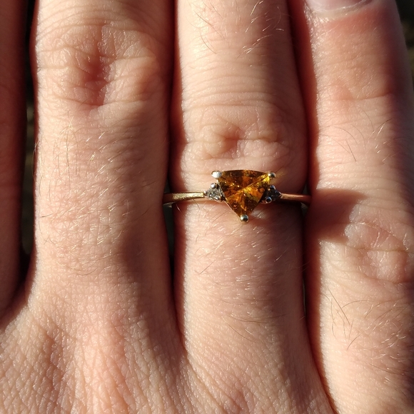 Unique, one of a kind spessertine /sepsertite manderin orange garnet - Picture 4 of 15
